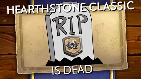 hearthstone is dead